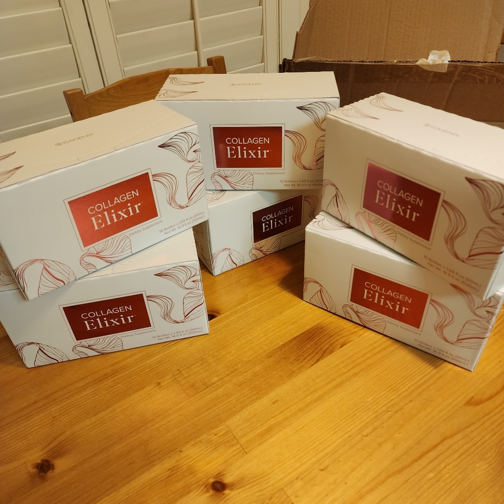 ISAGENIX Collagen. 6 boxes. Unopened